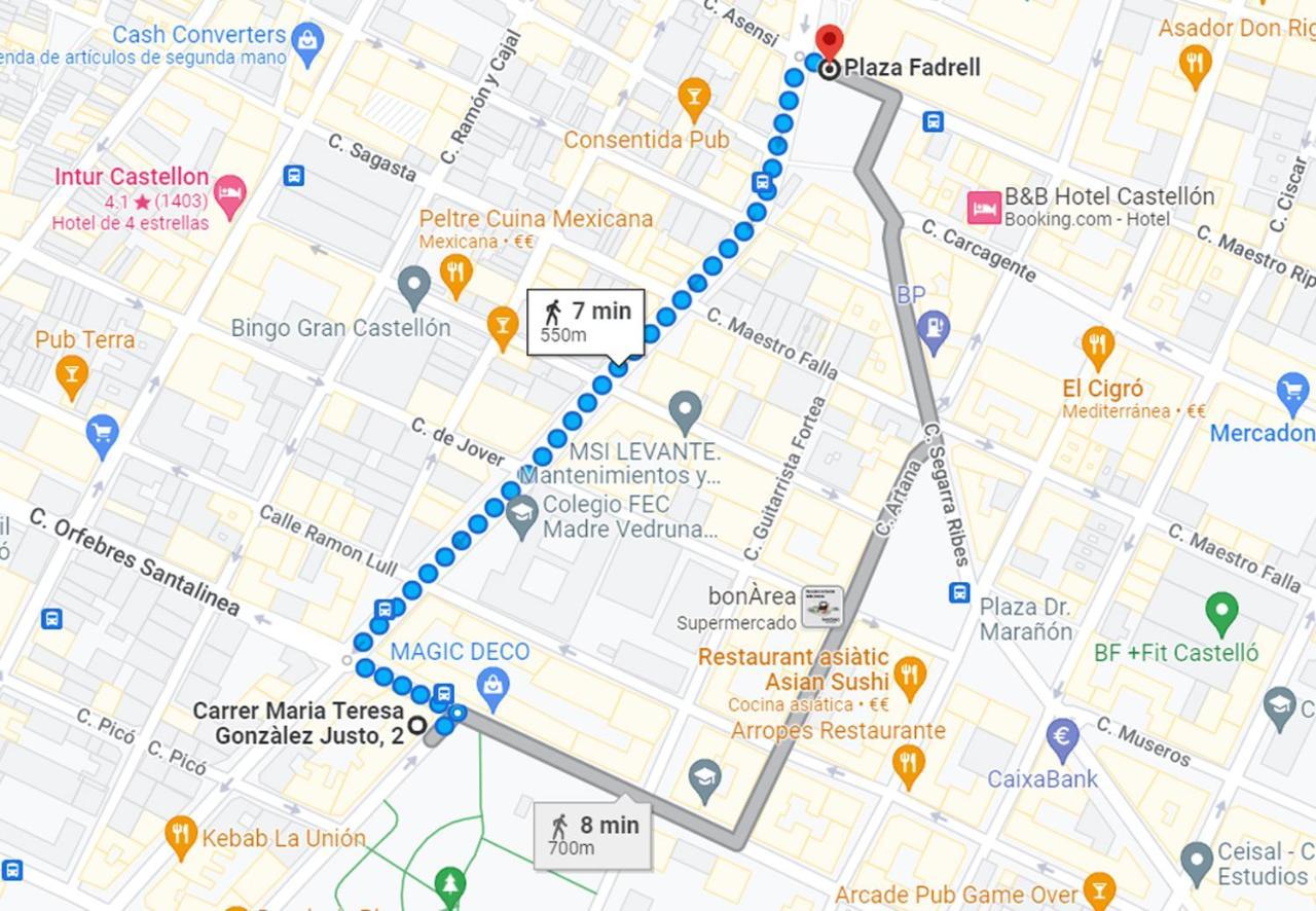 Apartamento Con Balcon Cerca Del Centro Кастельон-де-ла-Плана Экстерьер фото