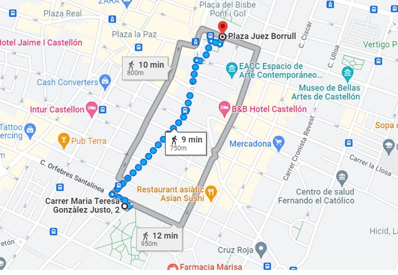 Apartamento Con Balcon Cerca Del Centro Кастельон-де-ла-Плана Экстерьер фото