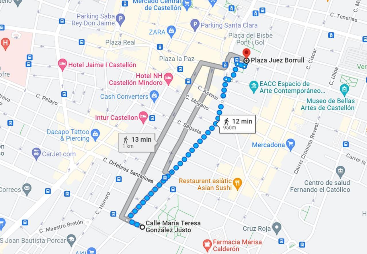 Apartamento Con Balcon Cerca Del Centro Кастельон-де-ла-Плана Экстерьер фото